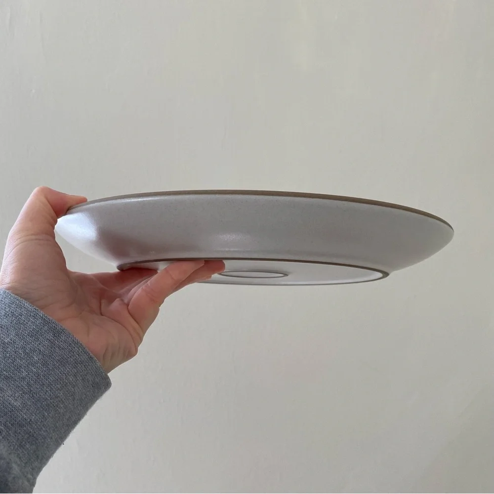 $58 Brand New Heath Ceramics Sand Color Coupe Dinner Plate 11'' Diameter